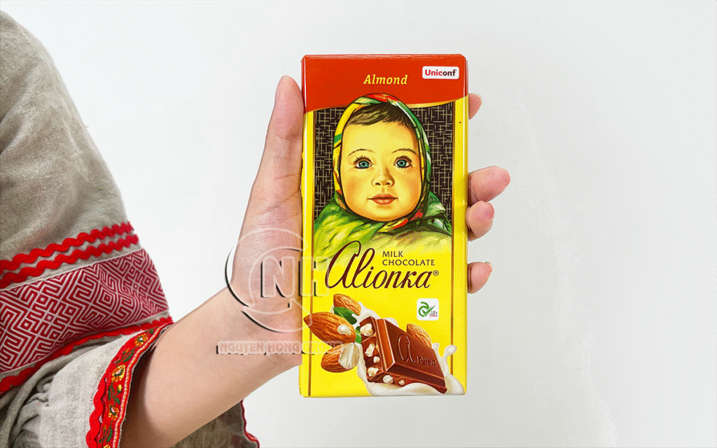 Kẹo socola Alionka nhân hạnh nhân