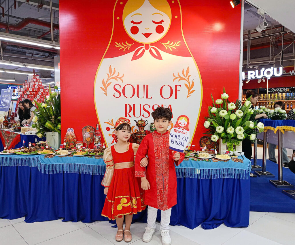 Góc hàng Nga (Russia Corner) tại WinMart Royal City: Khuyến mãi tháng 7 cực kì “nóng”!