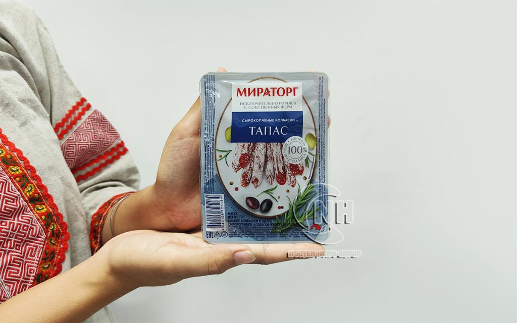 Xúc xích que mini Tapas