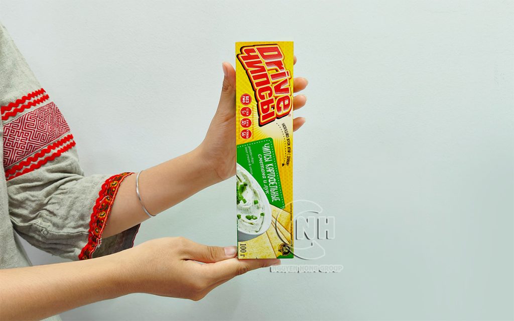 Snack DRIVE vị kem chua và hành tây