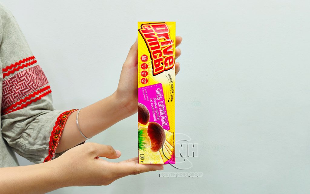 Snack DRIVE vị nấm và kem chua