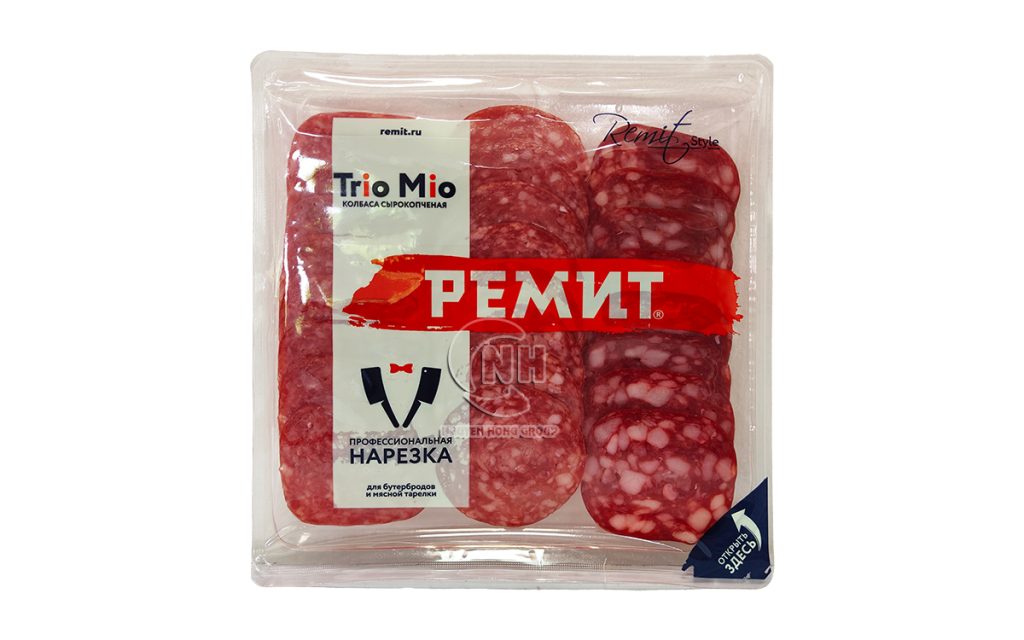 Salami hun khói thái lát Trio Mio