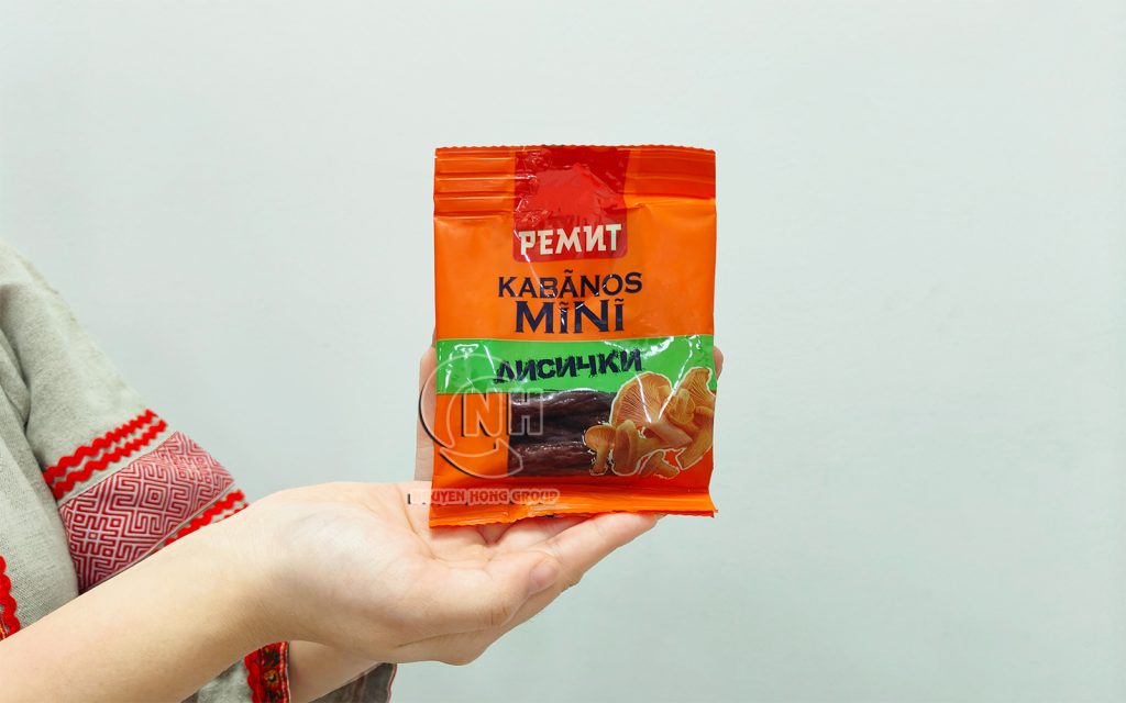Salami Kabanos mini vị nấm