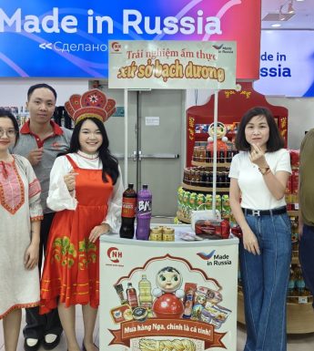 Chính thức ra mắt Góc hàng Nga (Russia Corner) tại WinMart Vincom Long Biên