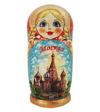 Búp bê Matryoshka kiến trúc nước Nga