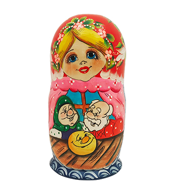 Búp bê Matryoshka trứng vàng may mắn