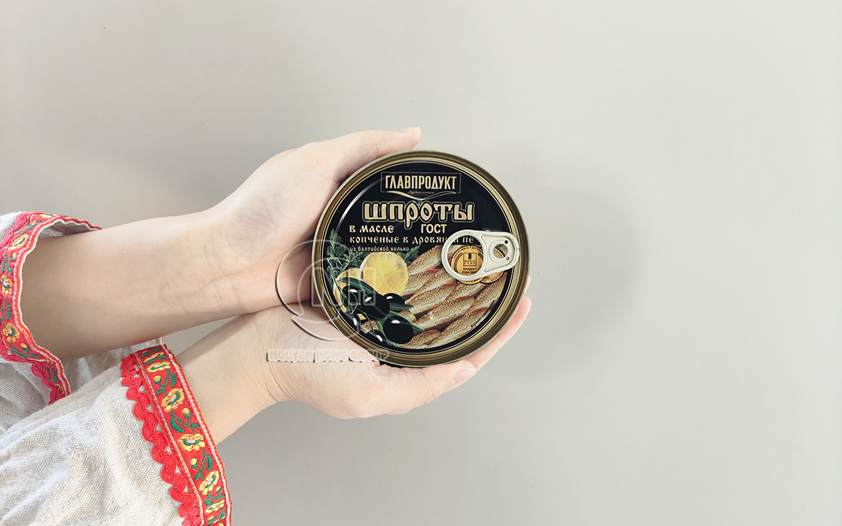 Cá trích Baltic ngâm dầu Glavproduct