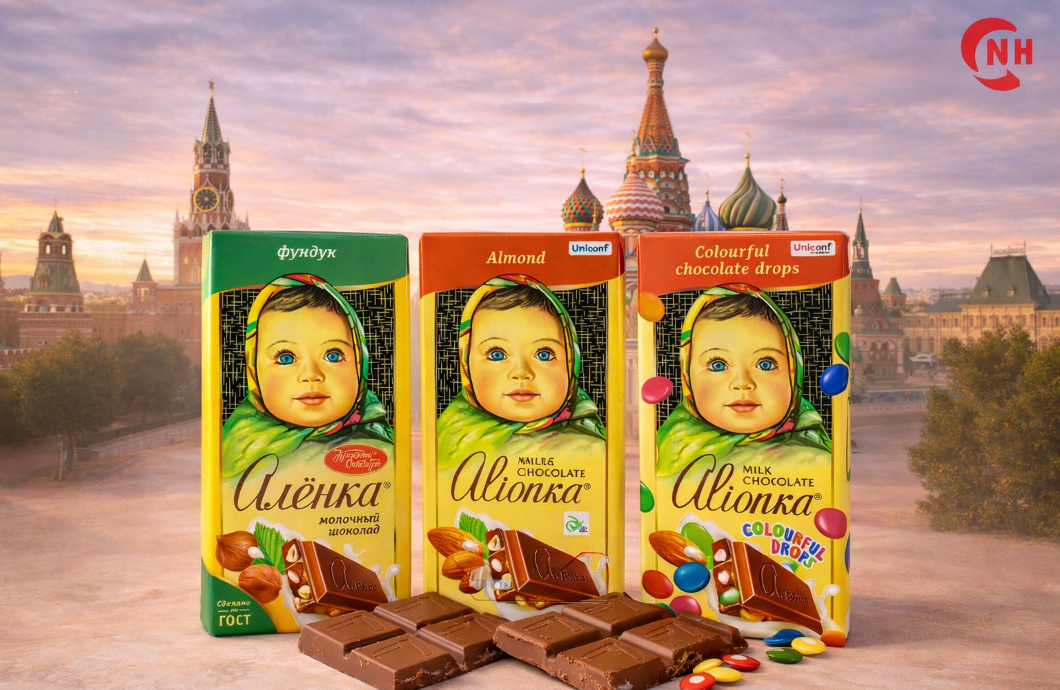 Alionka – Cô bé “kể chuyện nước Nga” qua những thanh socola ngọt ngào