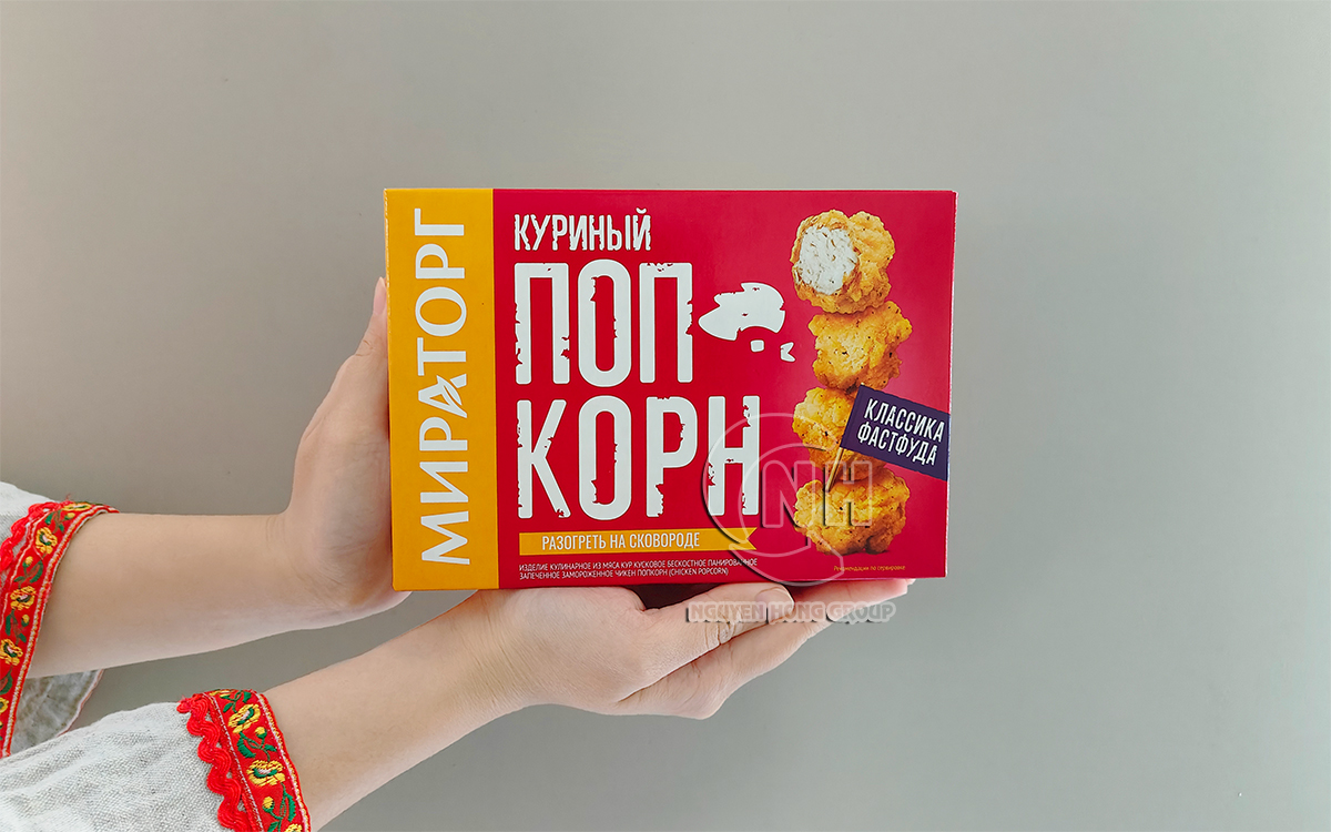 Gà popcorn chiên Miratorg