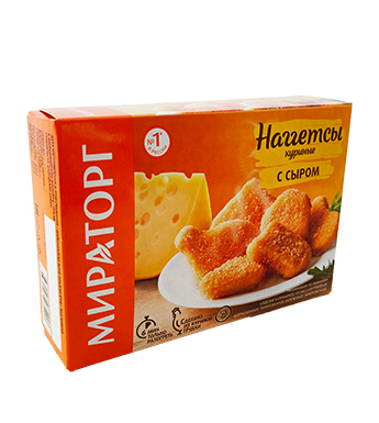 Gà viên chiên nhân phô mai Miratorg