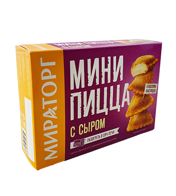 Bánh pizza mini nhân phô mai Miratorg
