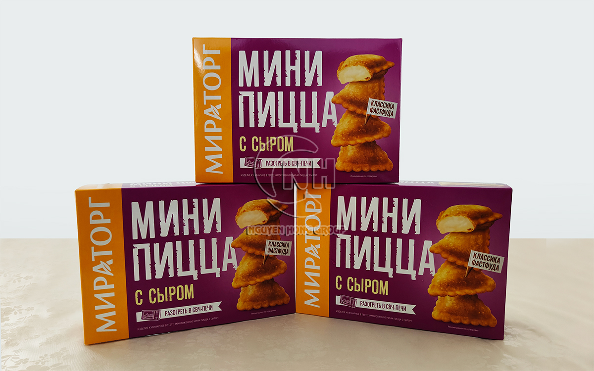 Bánh pizza mini nhân phô mai Miratorg