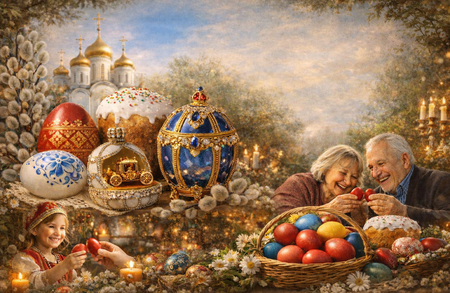 Trứng Phục sinh Nga - Khi hơi thở mùa xuân được gói gọn trong một “quả trứng”