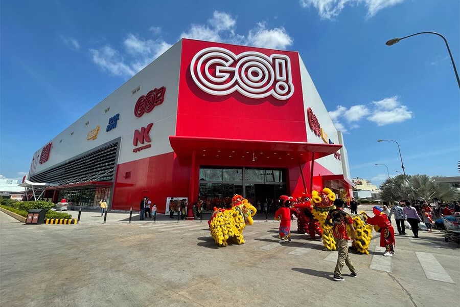 Hàng Nga tại siêu thị Nha Trang