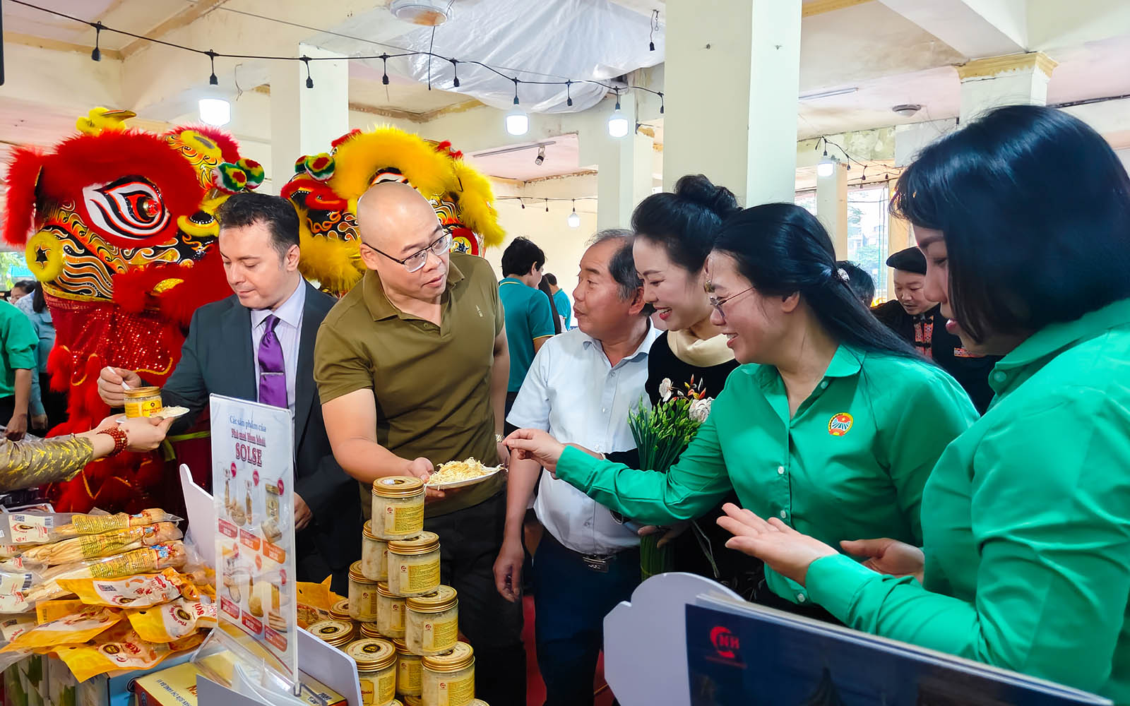 Phô mai Hun khói SOLSE góp mặt tại Tuần lễ Nông sản sạch – an toàn 