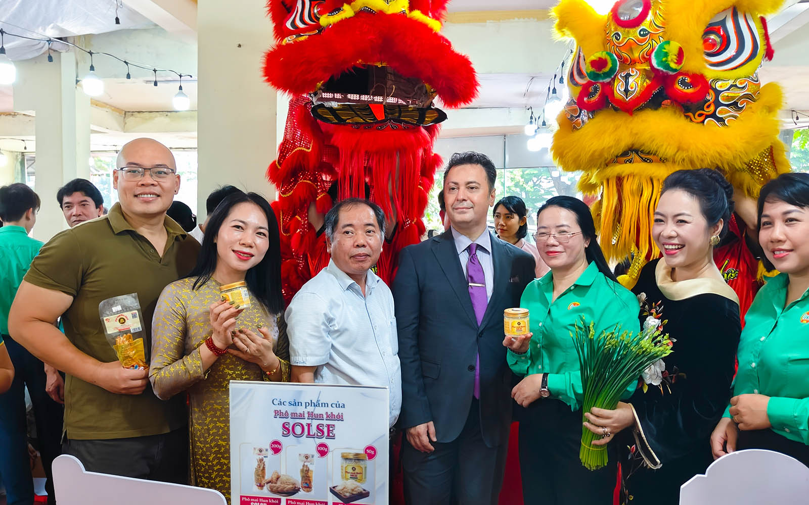 Phô mai Hun khói SOLSE góp mặt tại Tuần lễ Nông sản sạch – an toàn 