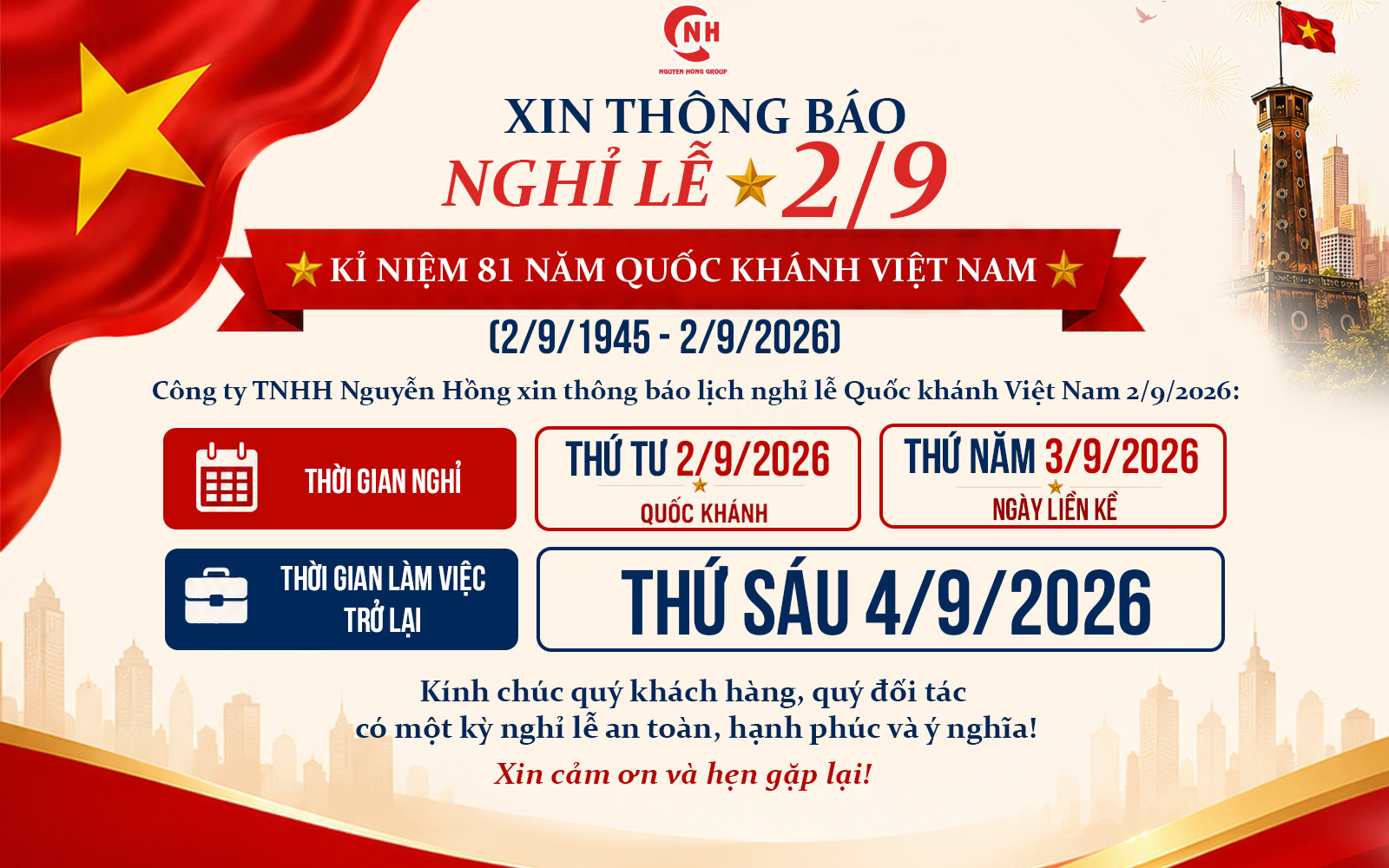 Ngày Quốc khánh Việt Nam 2/9