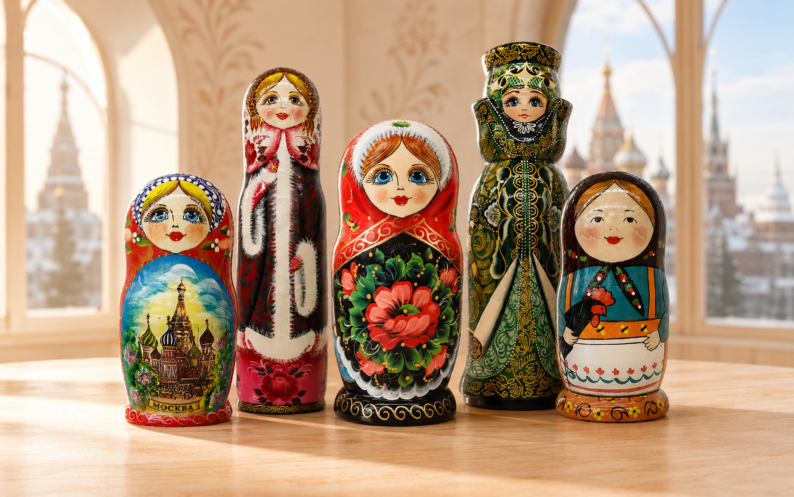 Khám phá ý nghĩa búp bê Matryoshka